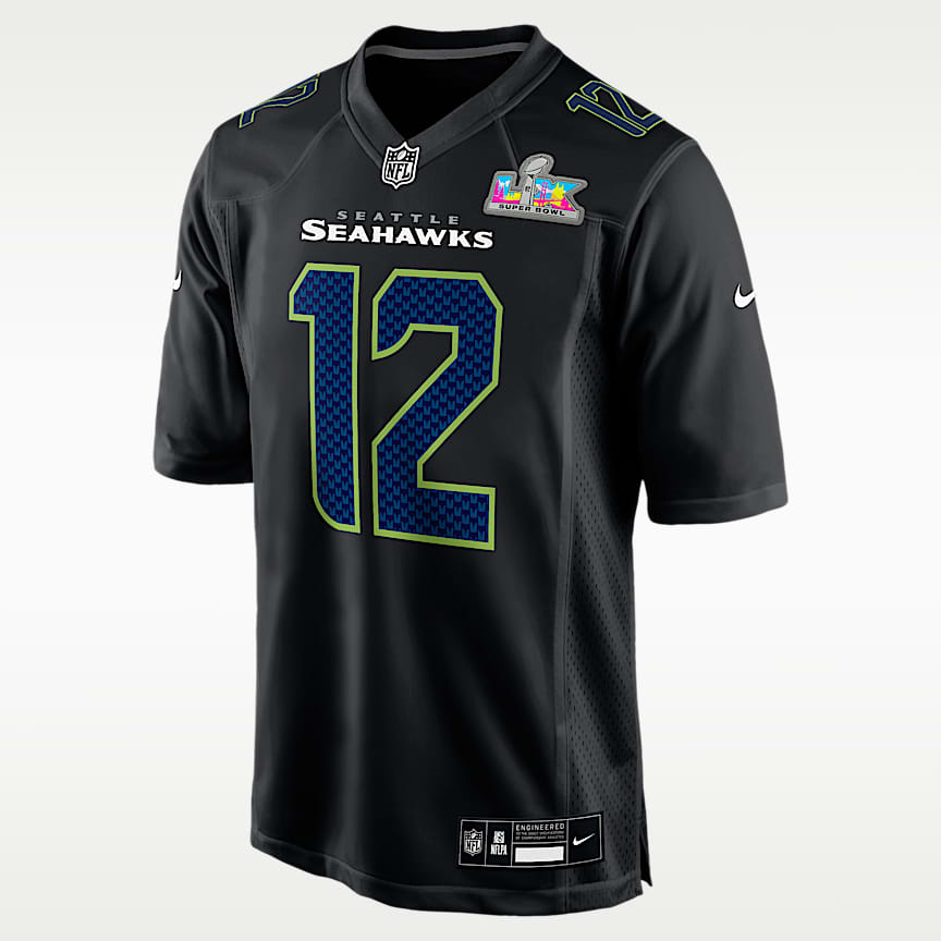 Rashid Shaheed Seattle Seahawks Super Bowl LX Men's Nike NFL Game